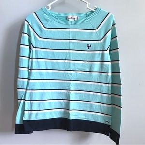 Vineyard Vines Striped Crew Neck Sweater